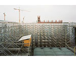 Das Innere der Attrappe der Bauakademie, 22. Dezember 2007
