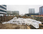Archäologische Grabungsstelle Kaufhaus Hertzog / Cöllnisches Rathaus, 6. März 2009